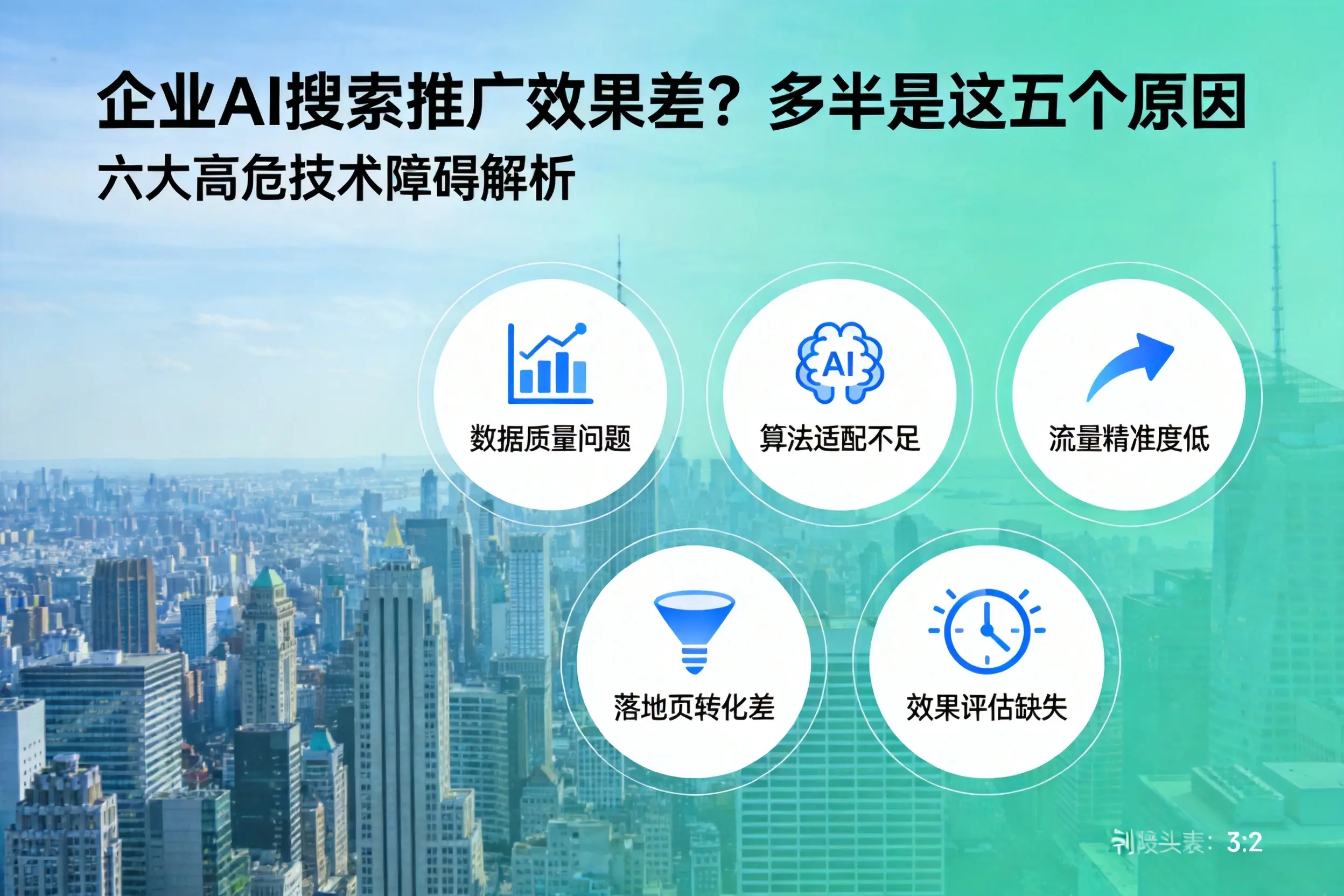 开原企业AI搜索推广效果差？多半是这五个原因